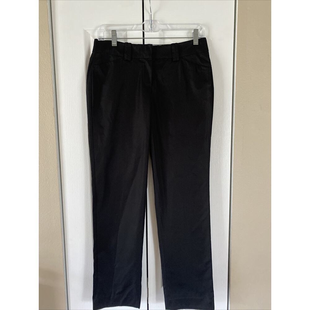 Sandro Studio Women's 4P Black Straight Leg Career Pants